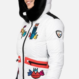 Doudoune ROSSIGNOL JCC Yakima Bomber BG White Femme