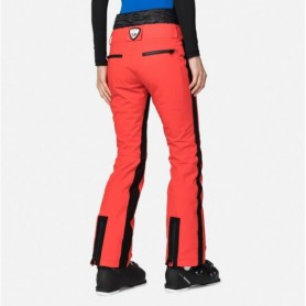 Pantalon de ski ROSSIGNOL JCC Yurock Rouge Orangé Femme