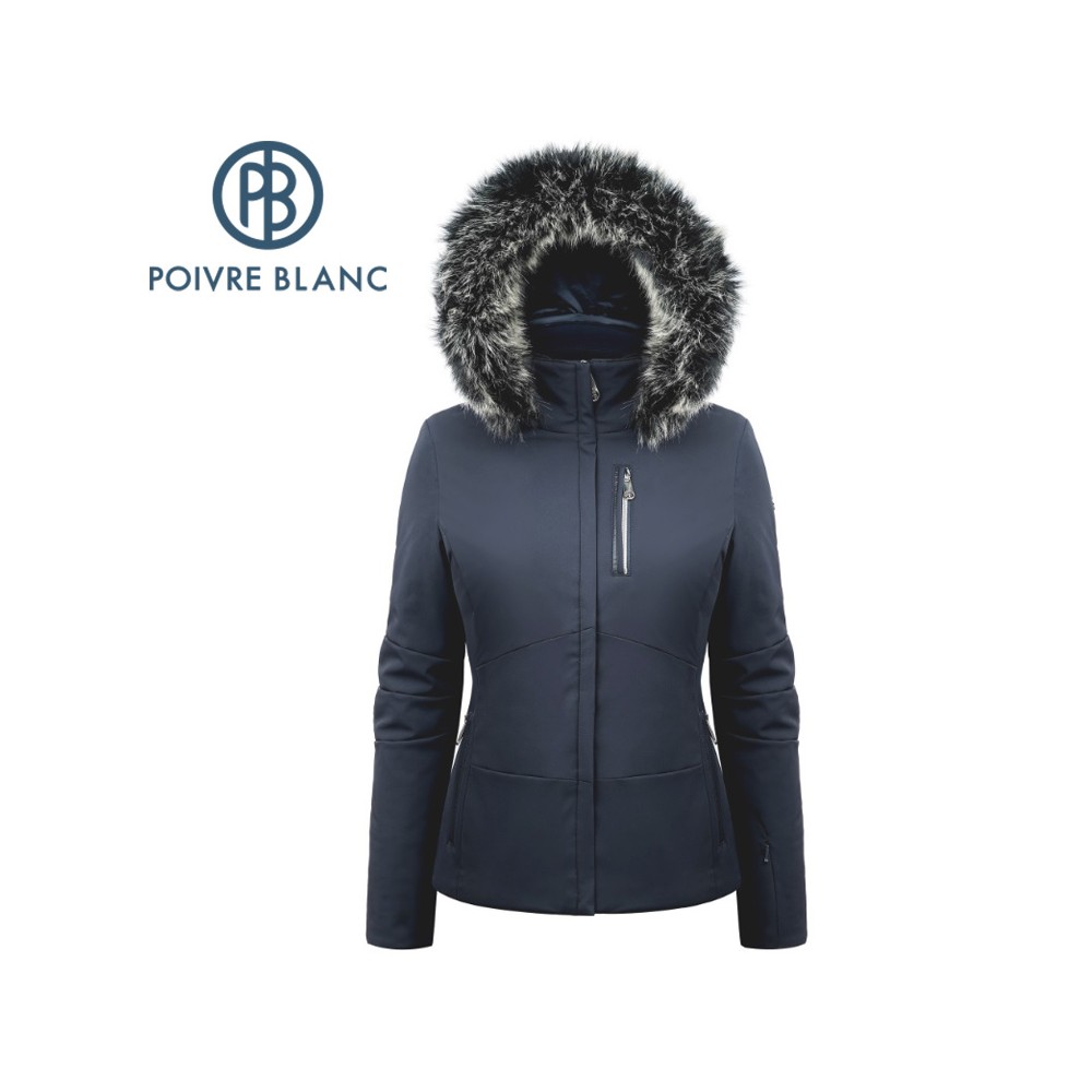 Blouson de ski POIVRE BLANC W19-0802 WO/A Bleu Femme