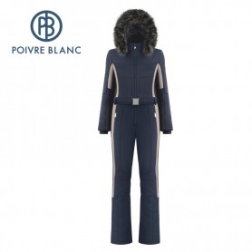 Combinaison de ski POIVRE BLANC W19-0830 WO/A  Bleu marine Femme