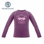 Maillot merinos POIVRE BLANC W19-1840 BBUX Violet BB Junior