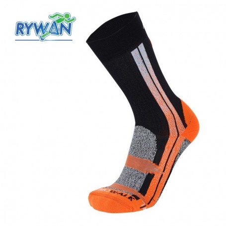 Chaussettes de ski RYWAN Atmo Walk Noir / Orange Unisexe