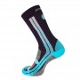 Chaussettes de ski RYWAN Atmo Walk Noir / Bleu Femme