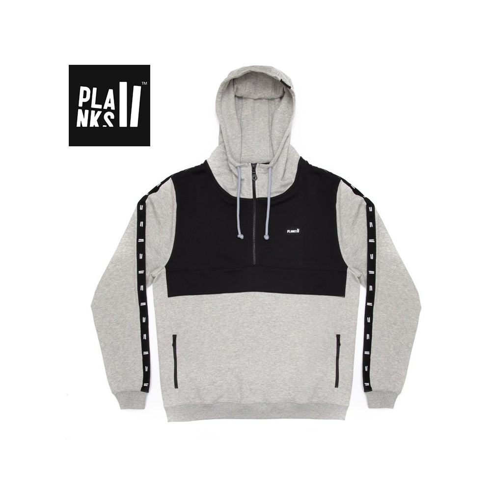 Sweat PLANKS Brother Hood HZ Gris / Noir Homme