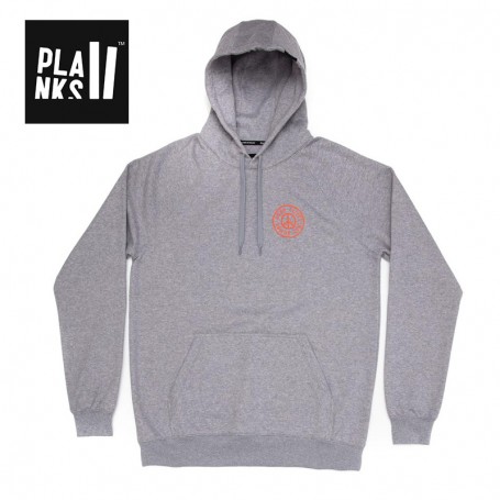 Sweat PLANKS Peace Gris Homme Sweat PLANKS Peace Gris Homme