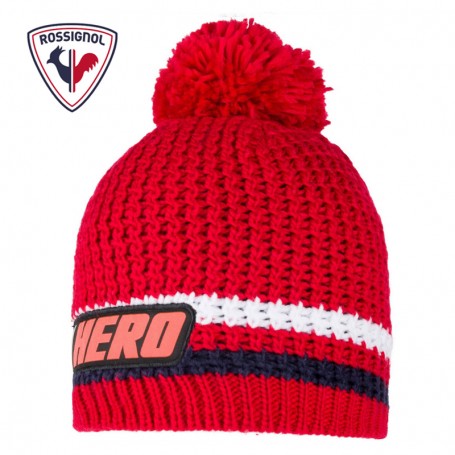 Bonnet de ski ROSSIGNOL Hero Rouge Junior Bonnet de ski ROSSIGNOL Hero Rouge Junior