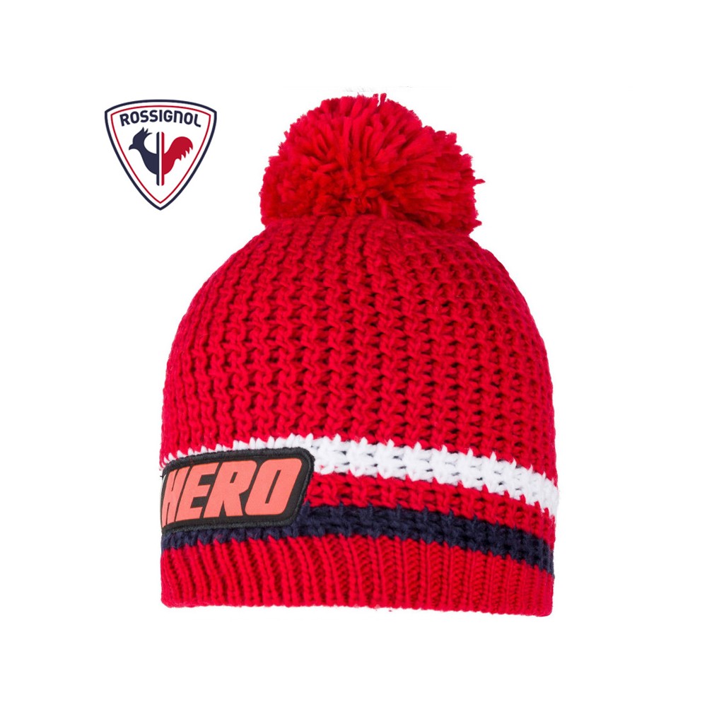 Bonnet de ski ROSSIGNOL Hero Rouge Junior