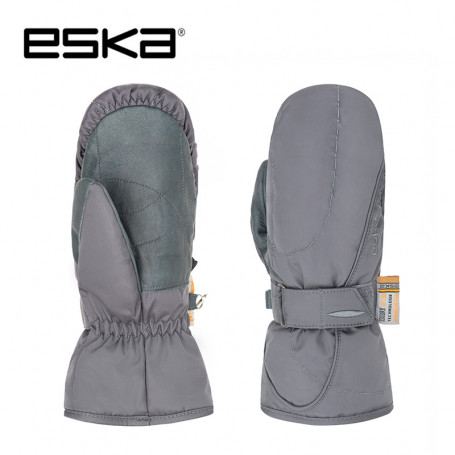 Moufles de ski ESKA Tribe Gris Femme