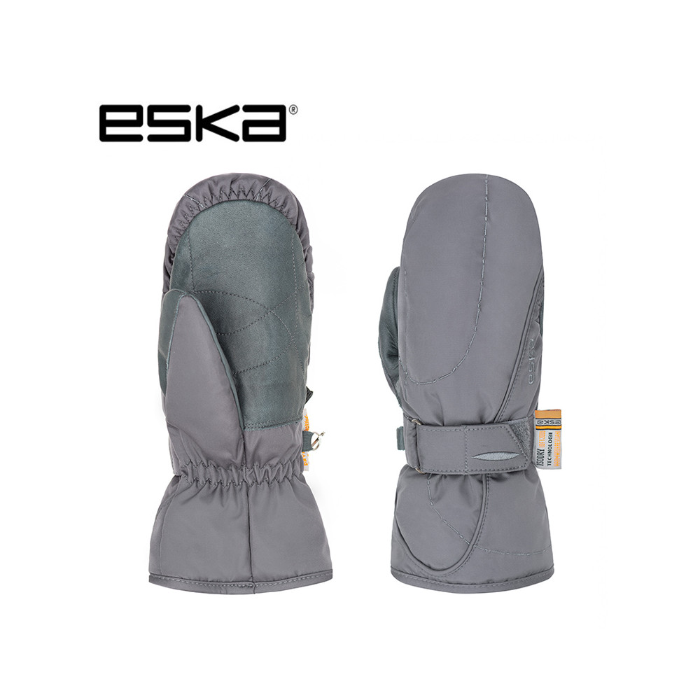 Moufles de ski ESKA Tribe Gris Femme