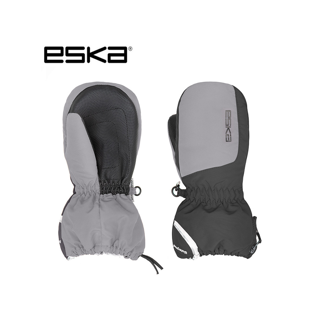 Moufles de ski ESKA Bubble Noir / Gris Junior