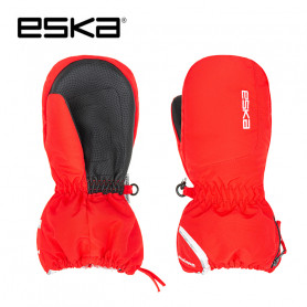 Moufles de ski ESKA Bubble Rouge Junior