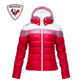 Doudoune de ski ROSSIGNOL Hiver Down Carmin Femme