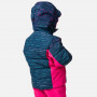 Doudoune de ski ROSSIGNOL Kid Flocon Bleu / Rose Bébé