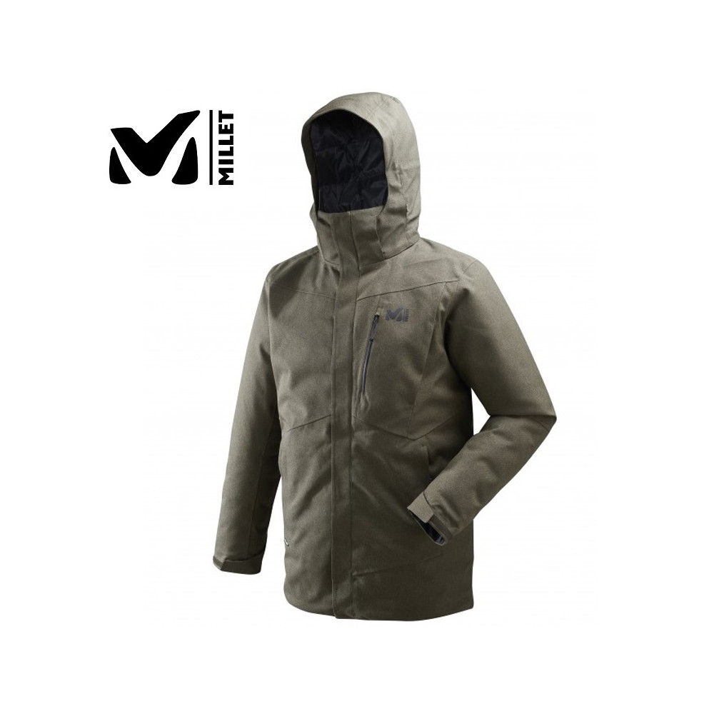 Parka MILLET Trivor Kaki chiné Homme