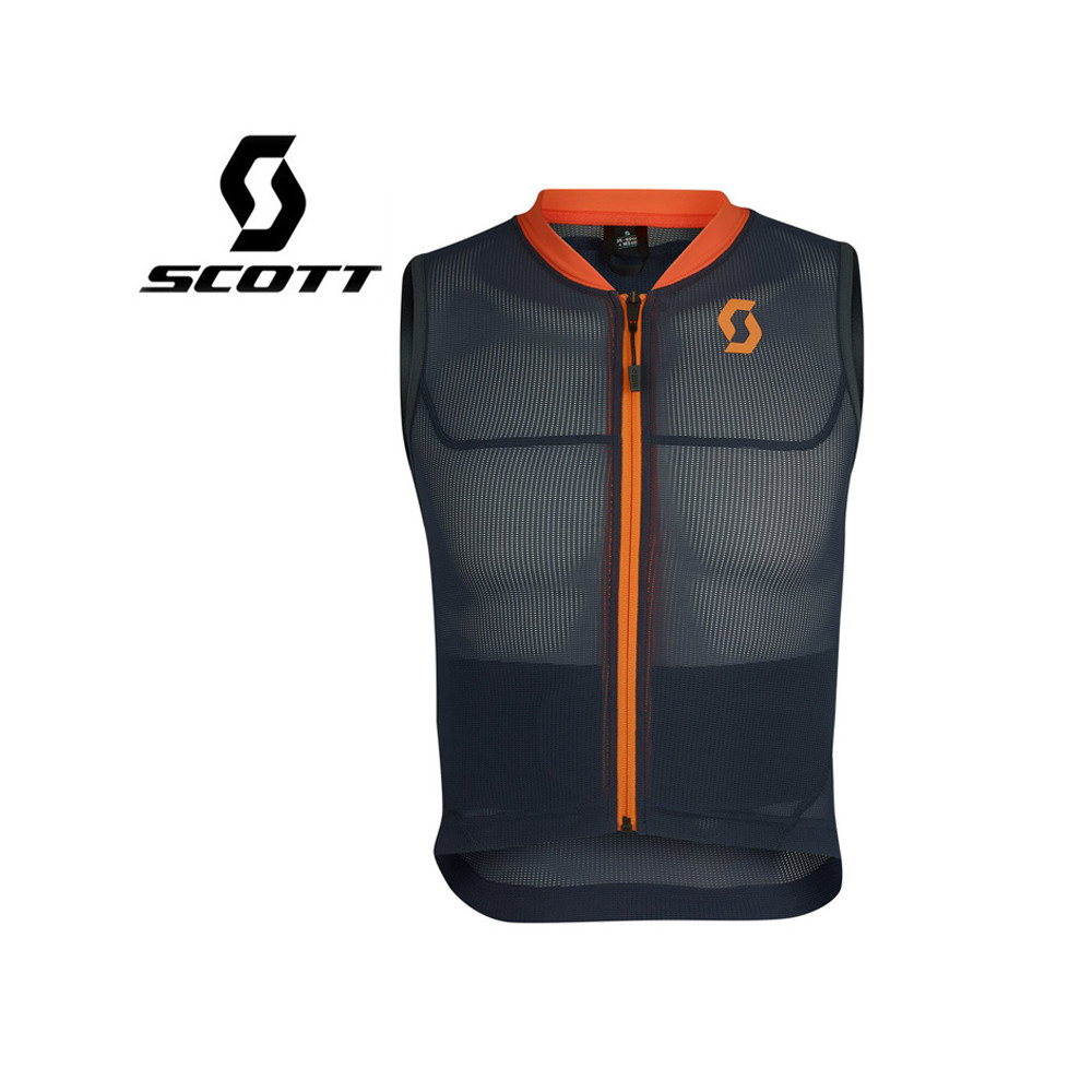 Veste de protection SCOTT Airflex Jr Vest Protector Bleu / Orange Junior