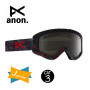 Masque de ski ANON Tracker Noir Junior Cat.3