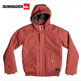 Blouson QUIKSILVER Brooks DWR Rouille Garcon