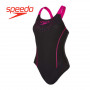 Maillot de bain 1 pièce SPEEDO Sports Logo Noir / Rose Femme