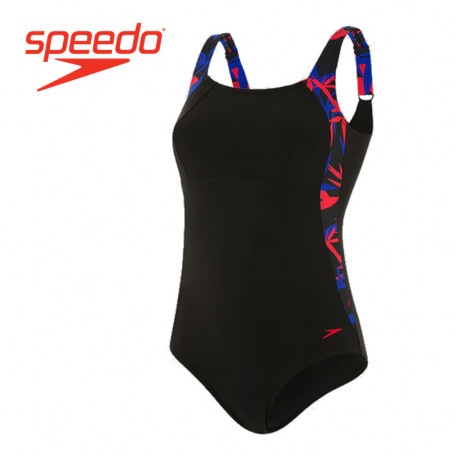 Maillot de bain SPEEDO Sculpture Lunalustre Noir / Bleu Femme