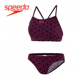 Maillot de bain SPEEDO Boomstar Thinstrap Noir / Fuchsia Femme