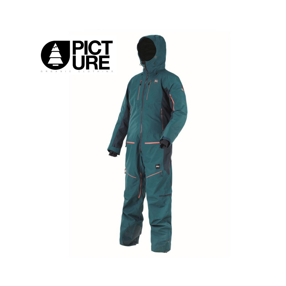 Combinaison de ski PICTURE Xplore Suit Bleu pétrole  Homme