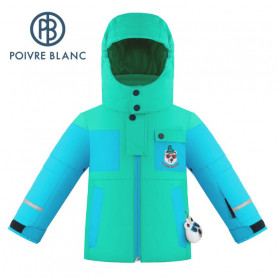 Veste de ski POIVRE BLANC W19-0900 BBBY Vert / Bleu BB Garçon
