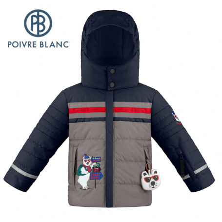 Veste de ski POIVRE BLANC W19-0903 BBBY Marron BB Garçon