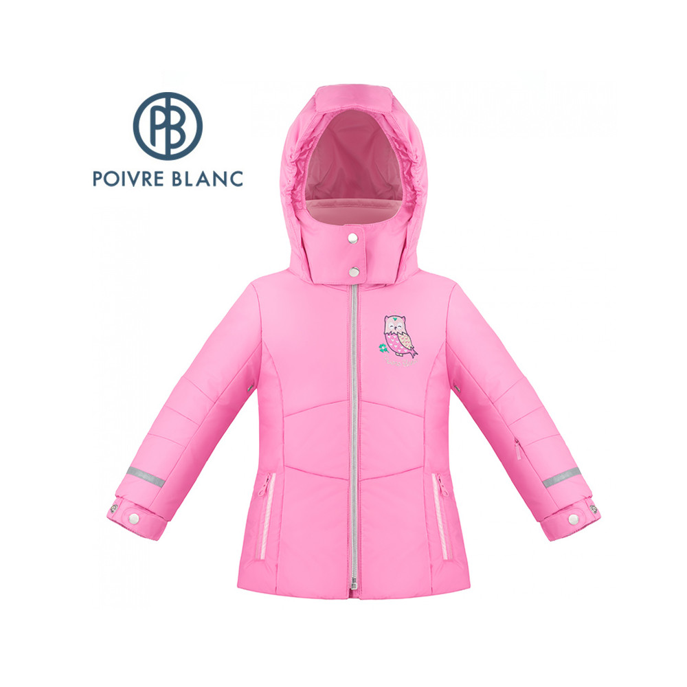 Veste de ski POIVRE BLANC W19-1009 BBGL/A Rose BB Fille