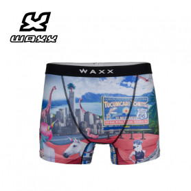 Boxer WAXX New World Multicolore Homme