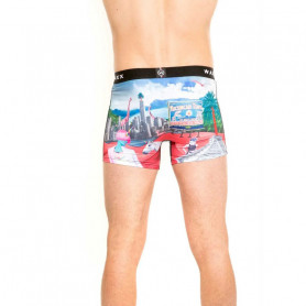 Boxer WAXX New World Multicolore Homme