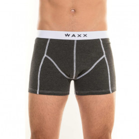 Boxer WAXX Anthracite Chiné Gris Homme