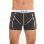 Boxer WAXX Anthracite Chiné Gris Homme