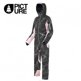 Combinaison de ski PICTURE Xena Suit Noir / Rose Femme