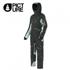 Combinaison de ski PICTURE Xena Suit Noir / Vert Femme