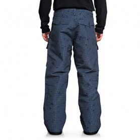 Pantalon de ski DC SHOES Code Bleu à carreaux Homme