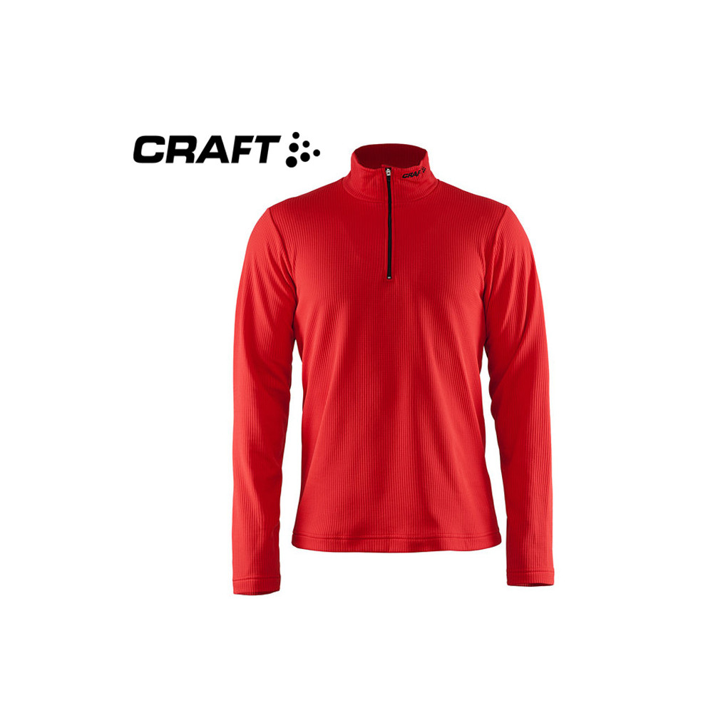 Pullover technique CRAFT Shift Rouge Homme