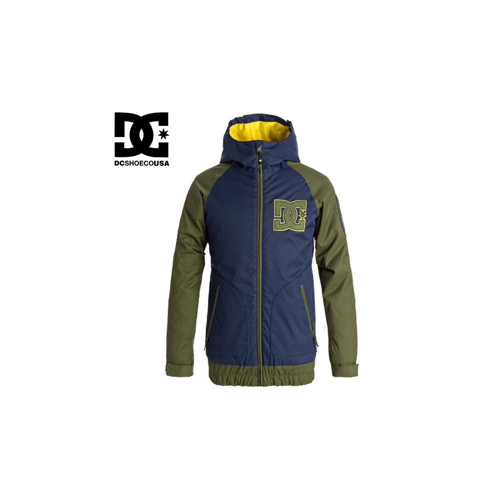 Blouson de ski DC SHOES Troop  Bleu / Vert Junior