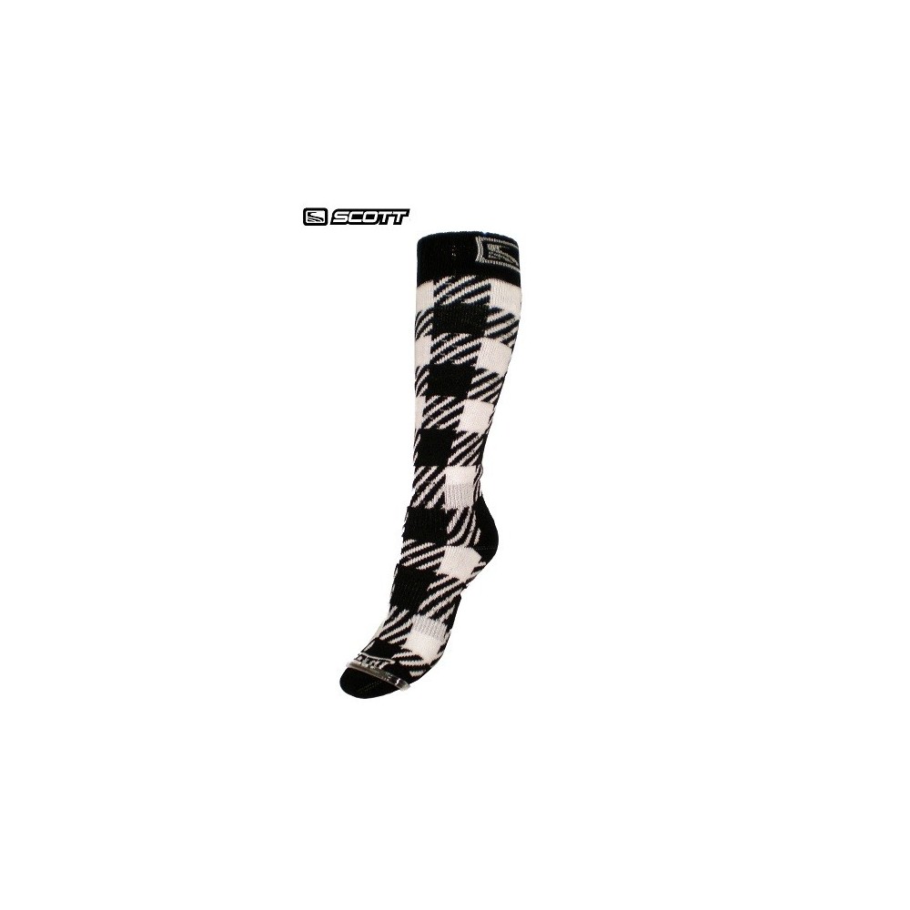 Chaussettes de Ski SCOTT Melle plaid Femme