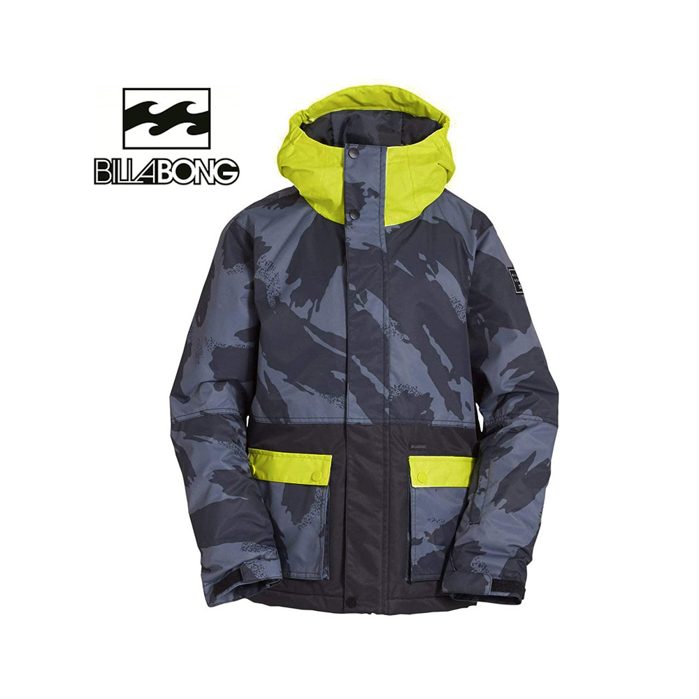 Veste de ski BILLABONG  Fifty 50 Gris / Jaune Junior