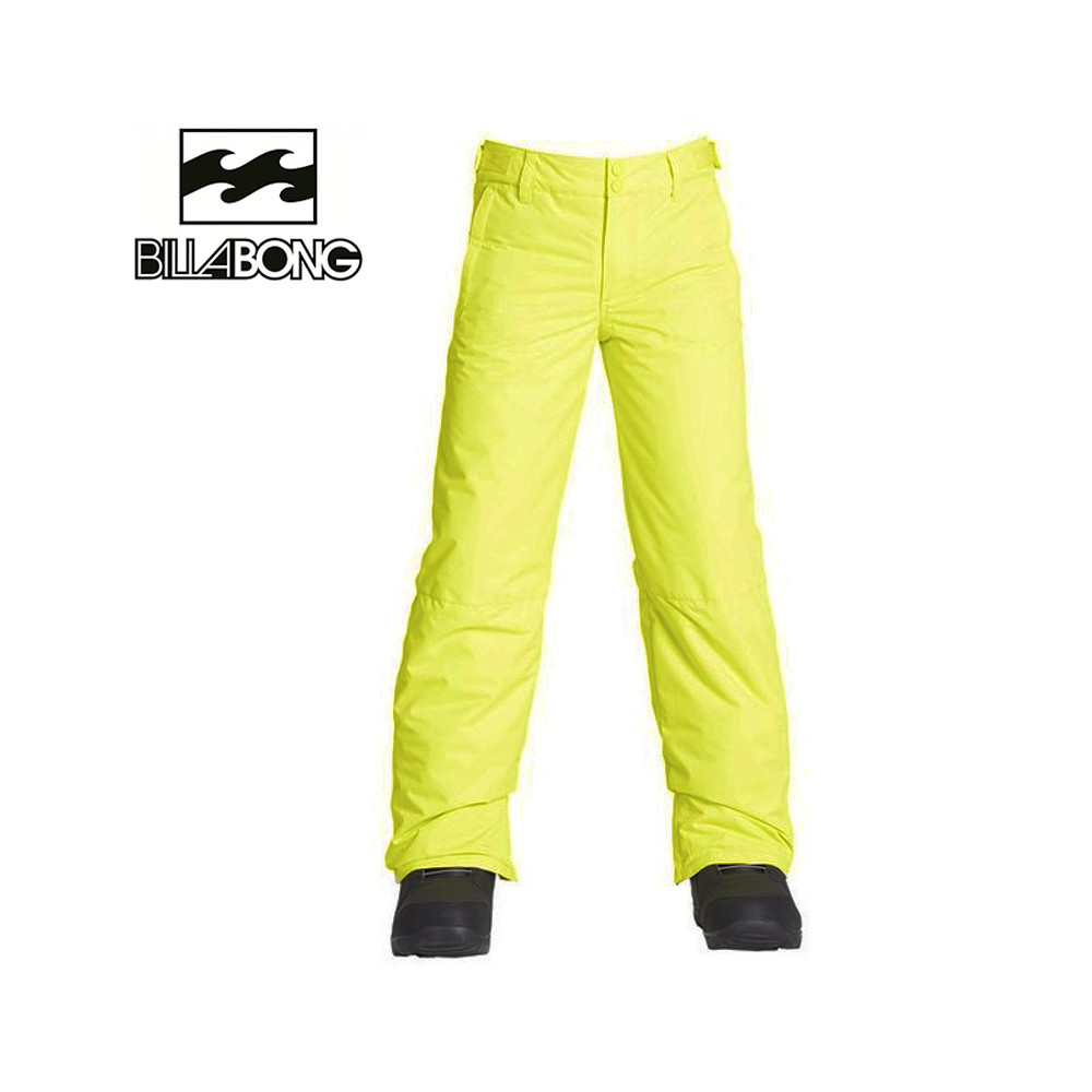 Pantalon de ski BILLABONG Grom Jaune Junior