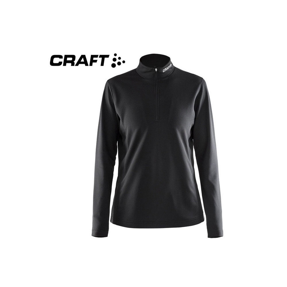 Pullover technique CRAFT Shift Noir Femme