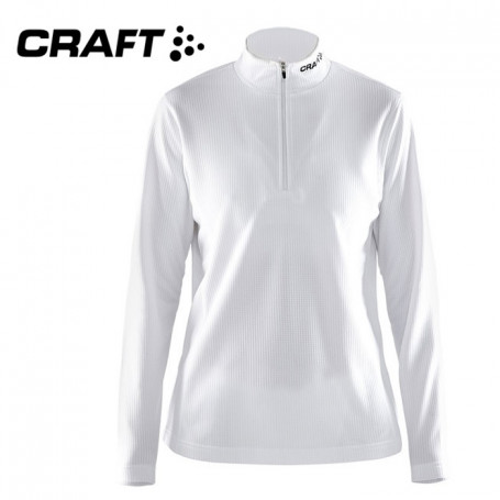 Pullover technique CRAFT Shift Blanc Femme