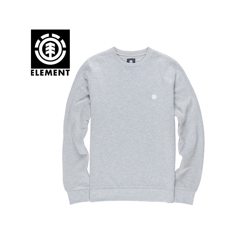 Sweat ELEMENT Cornell Classic Crew Gris Homme