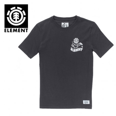 T-shirt ELEMENT Painted SS Noir Homme