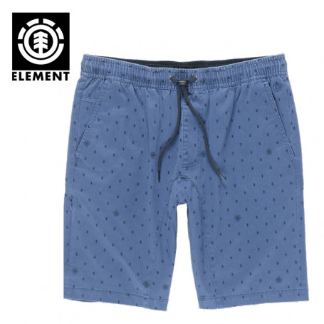 Short ELEMENT Altona Print WK Bleu Homme