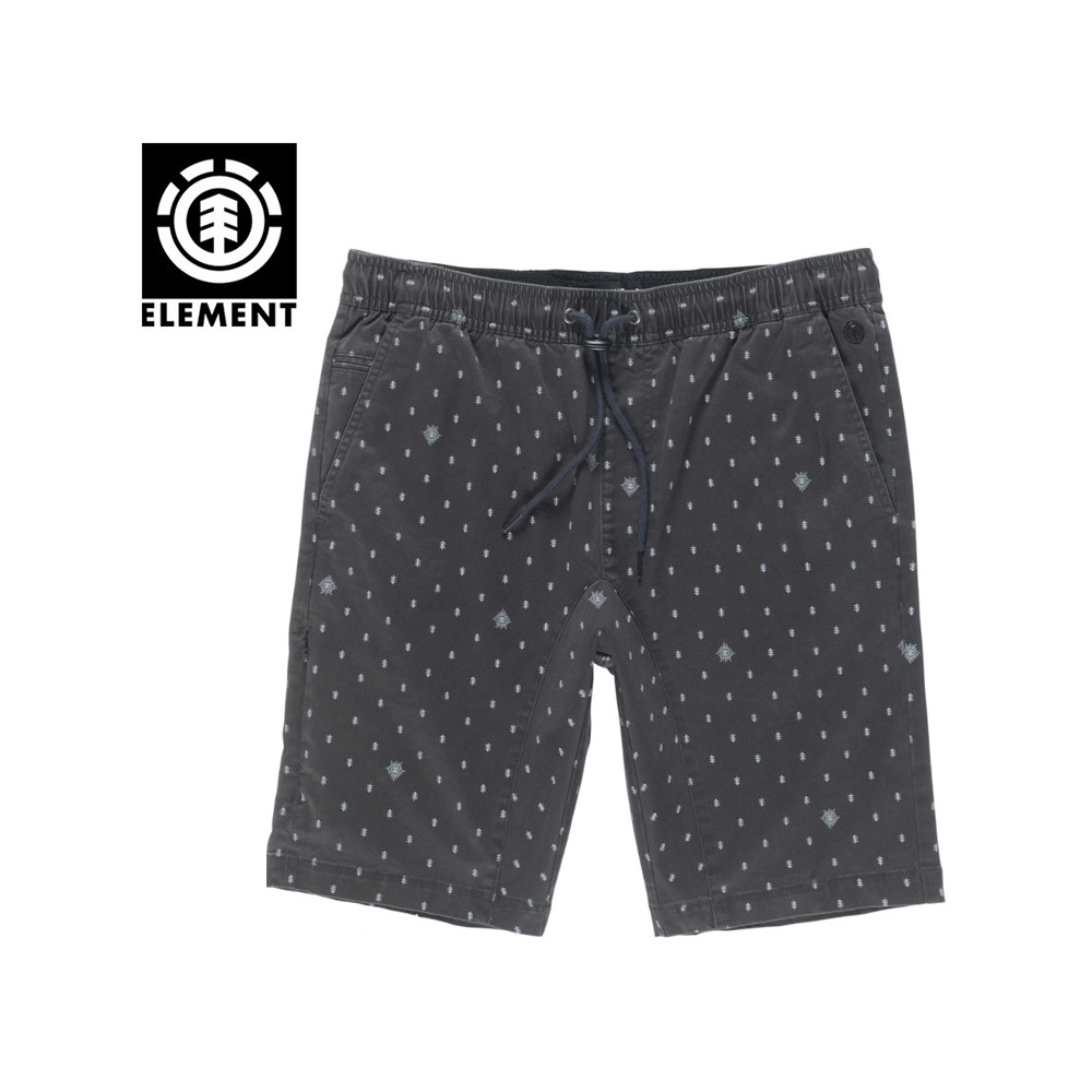 Short ELEMENT Altona Print WK Noir Homme