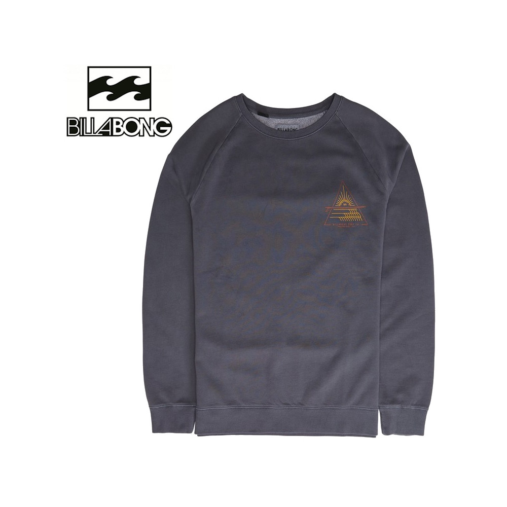 Sweat BILLABONG Prismboard Crew Gris Homme