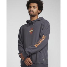 Sweat à capuche BILLABONG Archfire Hood Gris Homme