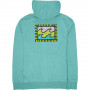 Sweat à capuche BILLABONG Archfire Hood Bleu vert Homme