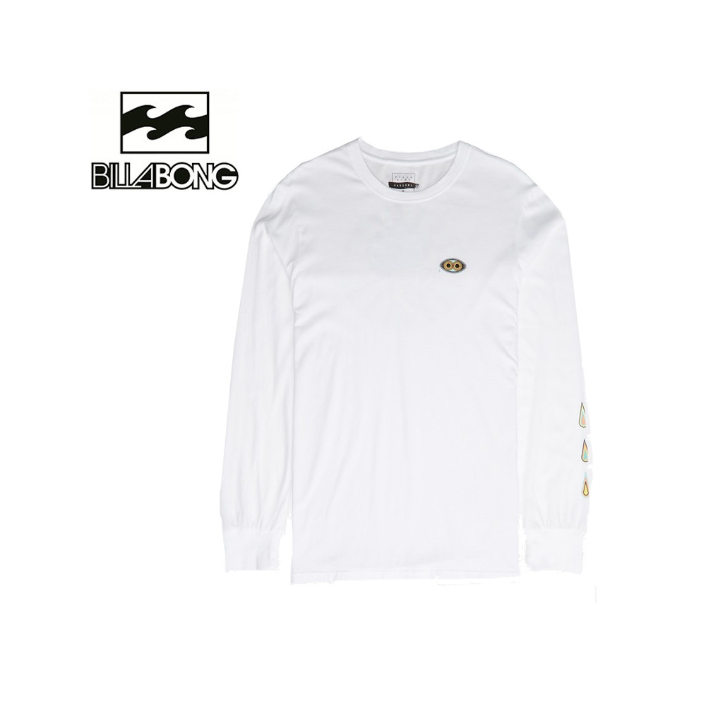 T-shirt BILLABONG Bloom LS Blanc Homme